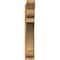 Ekena Millwork Olympic Slat Rough Sawn Outlooker, Western Red Cedar, 8"W x 46"D x 46"H OUT08X46X46OLY06RWR - alternate 2